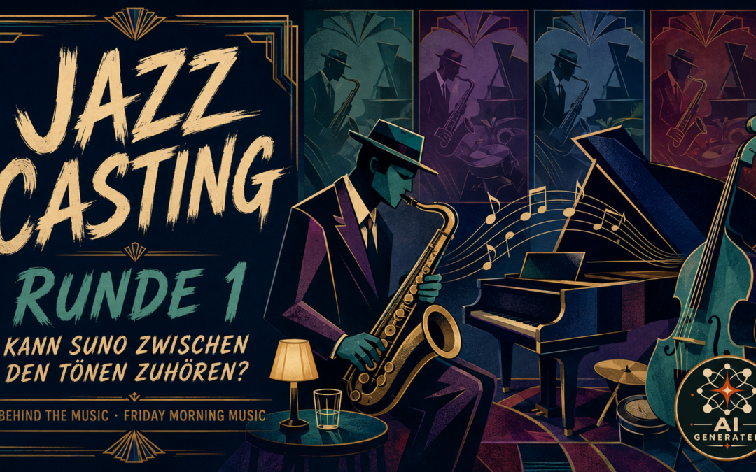 Suno v5.5 im Jazz-Test: Das erste Casting für Friday Morning Music