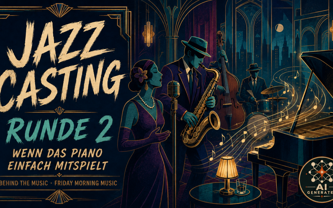 Jazz Casting, Runde 2: Wenn das Piano einfach mitspielt