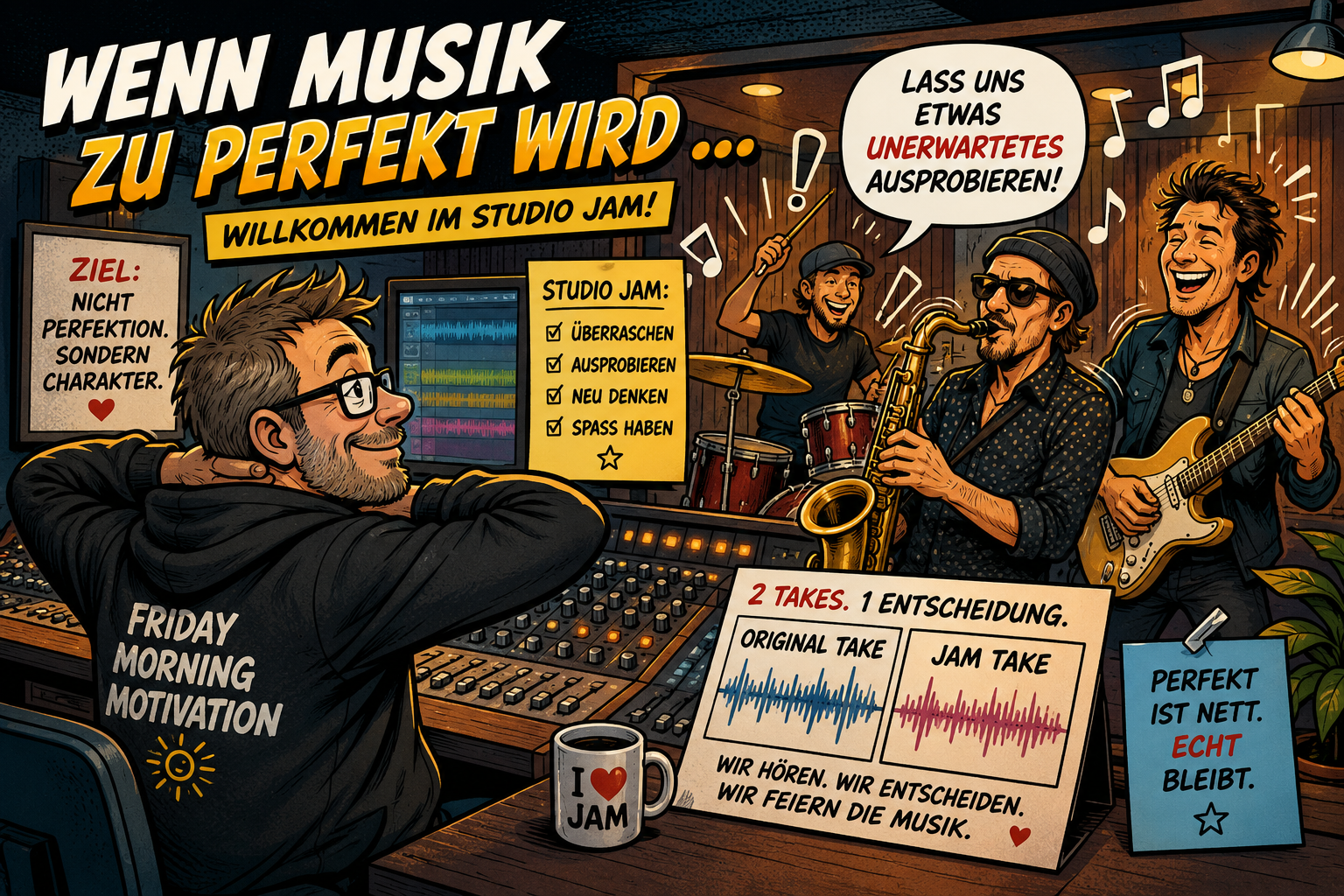 Wenn Musik zu perfekt wird
